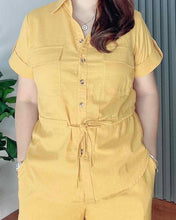 Load image into Gallery viewer, *Ingrid Plain Mustard Coordinates 0011