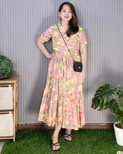 Load image into Gallery viewer, Sale! Kelly Maxi Printed Dress 0021