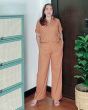 Load image into Gallery viewer, *Claudia  Rust Premium Linen Coordinates 0026