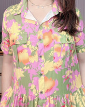 Load image into Gallery viewer, Sale! Kelly Maxi Printed Dress 0021