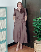 Load image into Gallery viewer, *Maria Filipiñana Inspired Premium Linen Top 0038