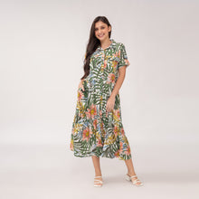 Load image into Gallery viewer, Sale! Kelly Maxi Printed Dress 0028