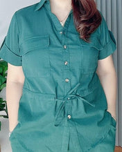 Load image into Gallery viewer, *Ingrid Plain Emerald Green Coordinates 0013