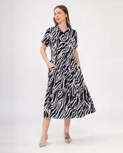 Load image into Gallery viewer, Sale! Kelly Printed Dress 0016