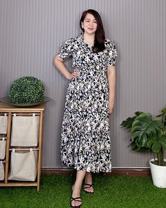 Diana Maxi Printed Dress 0012