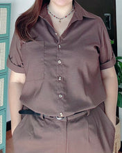 Load image into Gallery viewer, *Claudia Plain Premium Linen Coordinates 0028