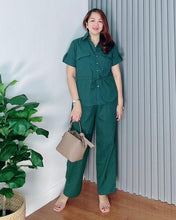 Load image into Gallery viewer, *Ingrid Plain Emerald Green Coordinates 0013