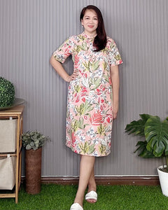 Cherry Printed Dress 0011