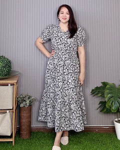 Sigrid Maxi Printed Dress 0004