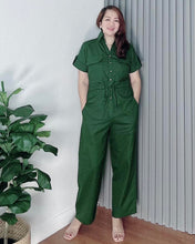 Load image into Gallery viewer, *Ingrid Premium Linen Green Coordinates 0007