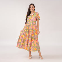 Load image into Gallery viewer, Sale! Kelly Maxi Printed Dress 0021