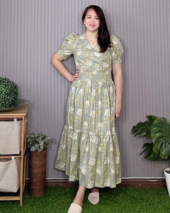Sigrid Maxi Printed Dress 0005