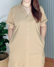 Load image into Gallery viewer, Gela Cotton Linen Dress 0002