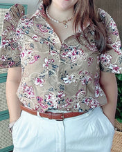Load image into Gallery viewer, *Maria Filipiñana Inspired Eyelet Top 0035