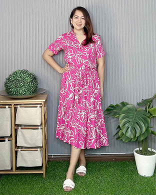 Pia Maxi Printed Dress 0186