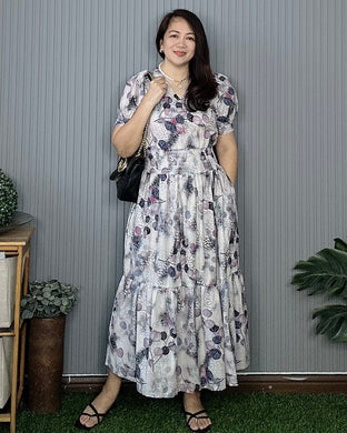Sigrid Maxi Printed Dress 0009