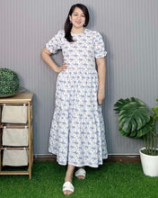 Load image into Gallery viewer, Atasha Printed Maxi  Dress  0025