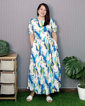 Load image into Gallery viewer, Atasha Printed Maxi  Dress  0023