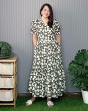 Load image into Gallery viewer, Sale! Ariana Maxi Printed Dress 0059