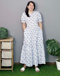 Atasha Printed Maxi  Dress  0025