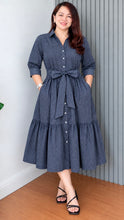 Load image into Gallery viewer, Nadia Cotton Polkadot Dress 0002