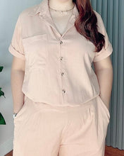 Load image into Gallery viewer, *Heart Plain Softlinen Coordinates 0129