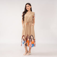 Load image into Gallery viewer, Sale! Donna Senefa Printed Dress 0319