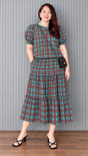 Load image into Gallery viewer, Lana Checkered Top and Skirt 0051