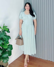 Load image into Gallery viewer, *Aubrey Mint blue Plain Dress 0170