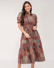 Load image into Gallery viewer, Diana Maxi Printed Dress 0054
