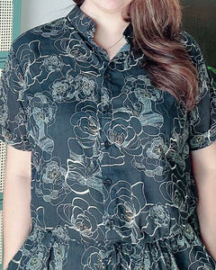 *Carmie Printed Dress 0137