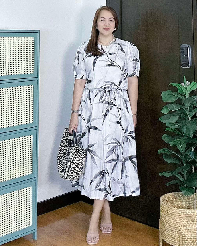 *Alexa Printed Dress 0056