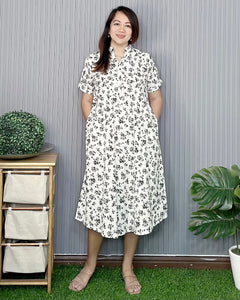 Katie Printed Dress 0028