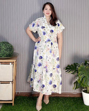 Load image into Gallery viewer, Althea Printed Maxi Dress 0007