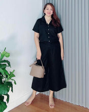 Load image into Gallery viewer, *Monique Premium Linen Black Coordinates 0006