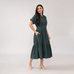 Althea Plain Maxi Dress 0021