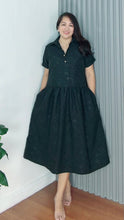 Load image into Gallery viewer, *Ara Eyelet Black Dress 0028