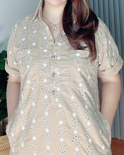 Load image into Gallery viewer, *Harper Eyelet Embroidered Dress 0006