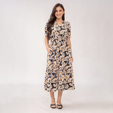 Load image into Gallery viewer, Sale! Sigrid Maxi Printed Dress 0044