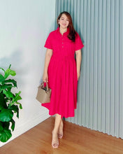 Load image into Gallery viewer, *Ara Plain Red Dress 0006
