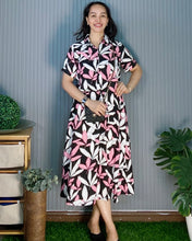 Load image into Gallery viewer, Diana Maxi Printed Dress 0033