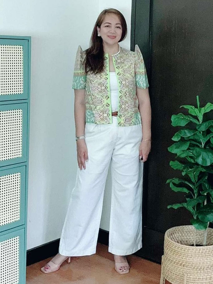 Marcela Filipiñana- Inspired Bolero Top 0023