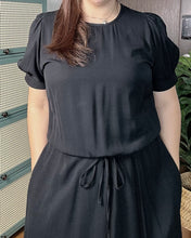 Load image into Gallery viewer, *Alexa Plain Black Dress 0006