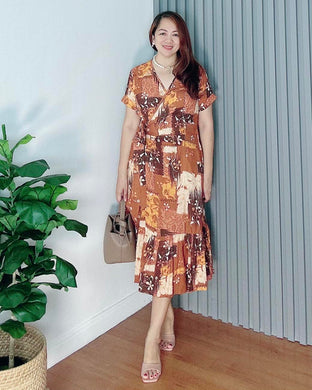 Mara Overlap Dress 0018