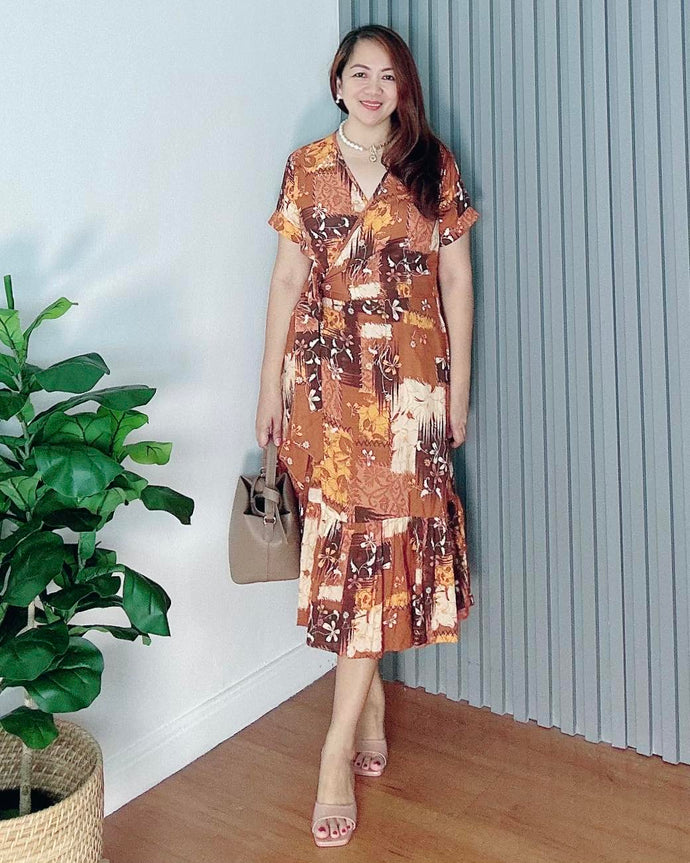 Mara Overlap Dress 0018