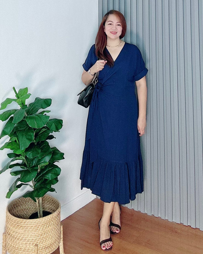 Mara Overlap Dress 0005