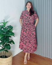 Load image into Gallery viewer, *Carmie Printed Dress 0160