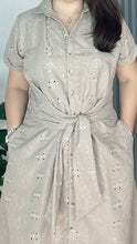 Load image into Gallery viewer, *Julia Maxi Eyelet Embroidered Dress 0059