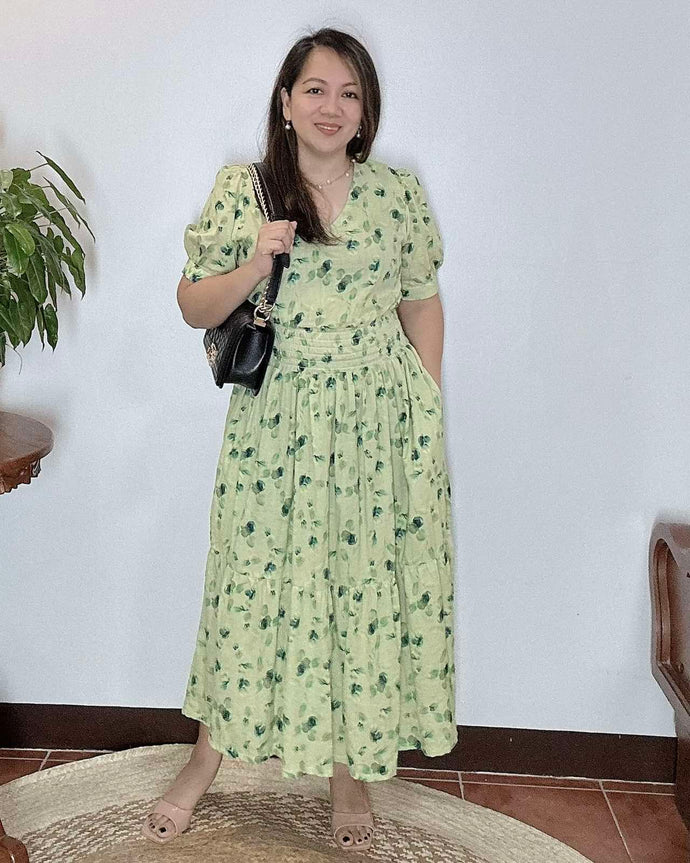 Sigrid Maxi Printed Dress 0060