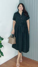 Load image into Gallery viewer, *Ara Eyelet Black Dress 0028